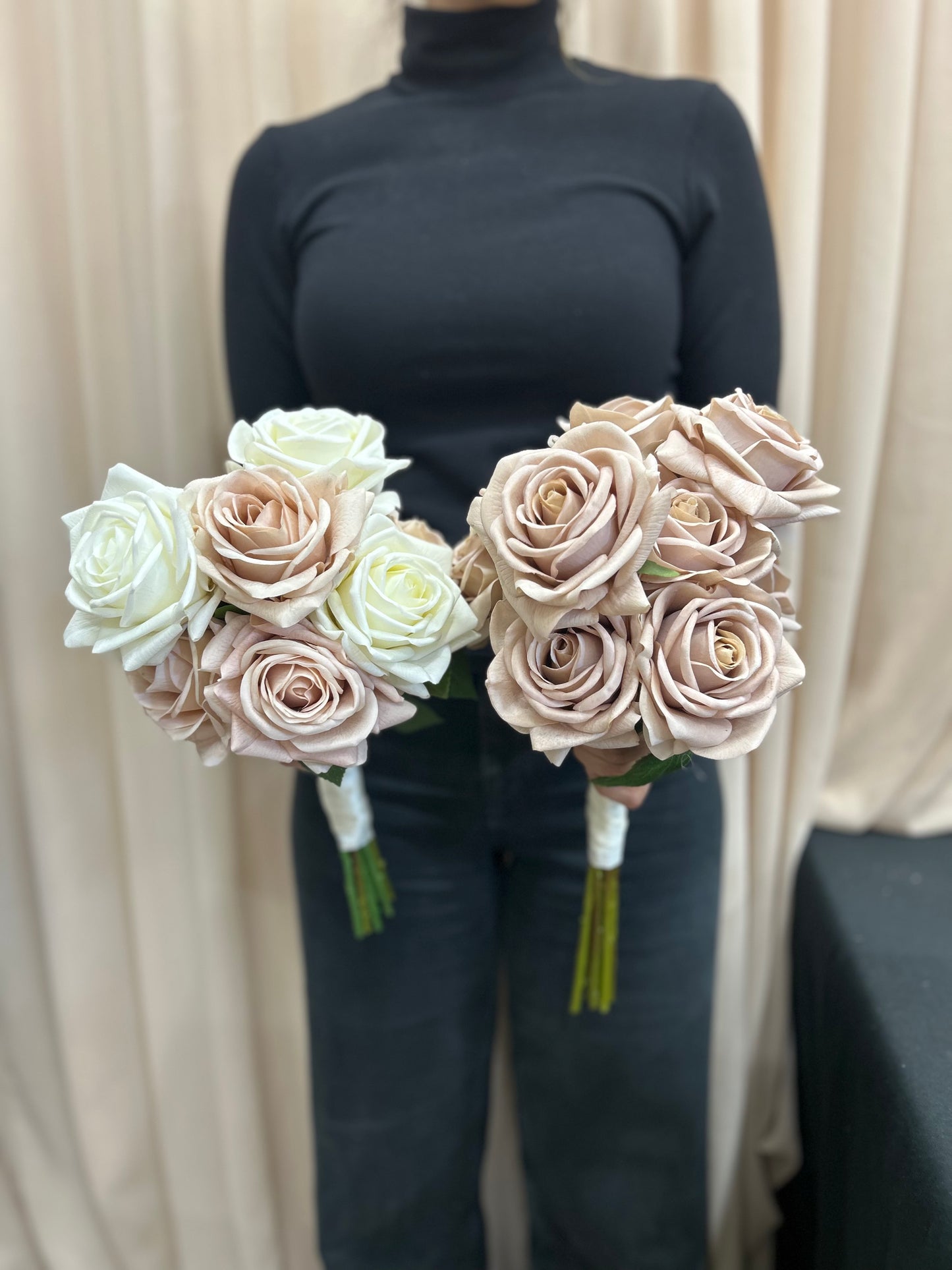 Bridesmaid Artificial Rose Bouquet